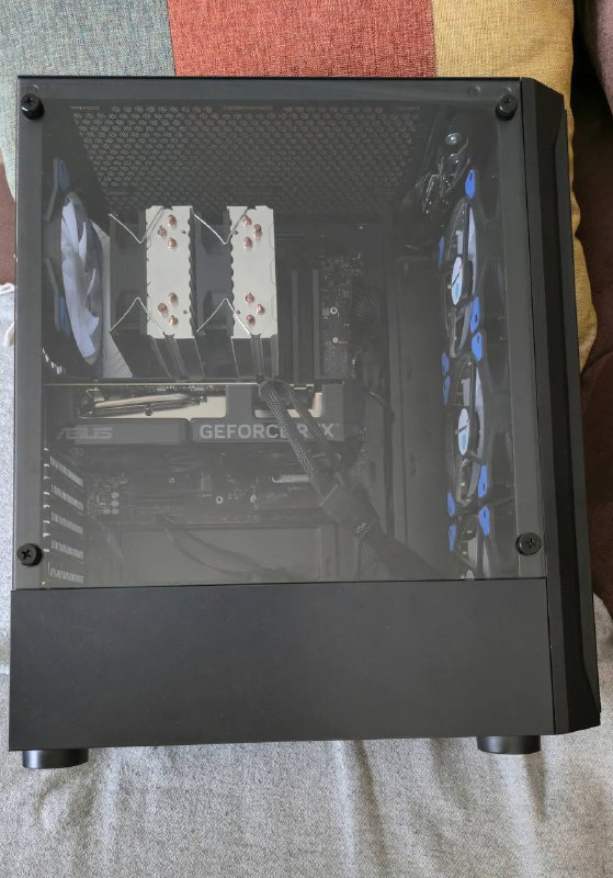 Компьютер с RTX 4070super, Intel i5, 32GB RAM, SSD 2