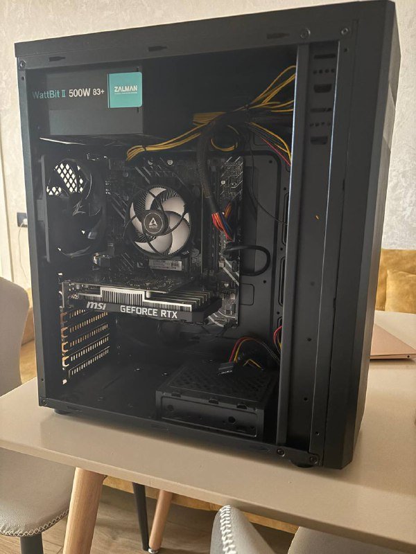 Игровой ПК i3-12100F RTX 3050 16GB SSD