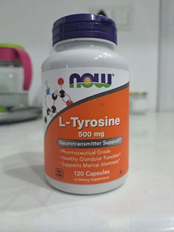 L-Tyrosine 500mg NOW Foods, Metizol 5mg 1