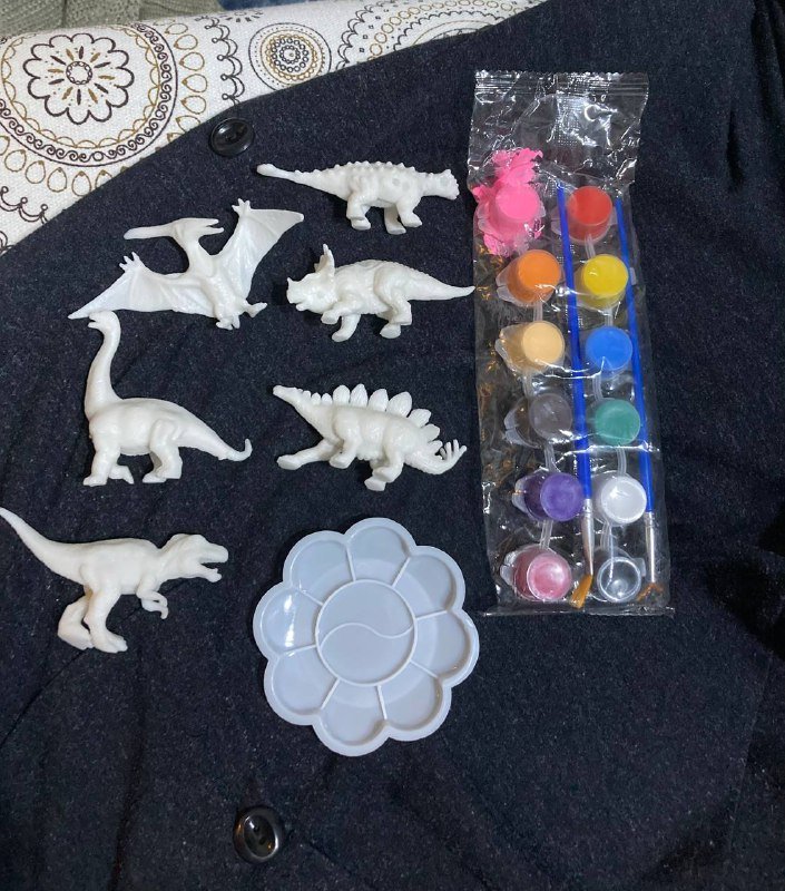 Игрушки для детей натуральные, набор для раскрашивания 4