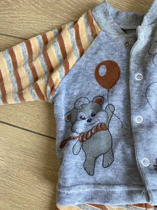 Детский плюшевый костюм 0-3 мес 2