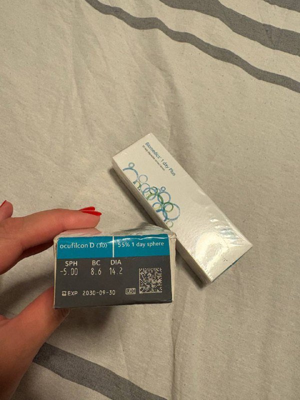 Однодневные контактные линзы 90шт, 30шт 4