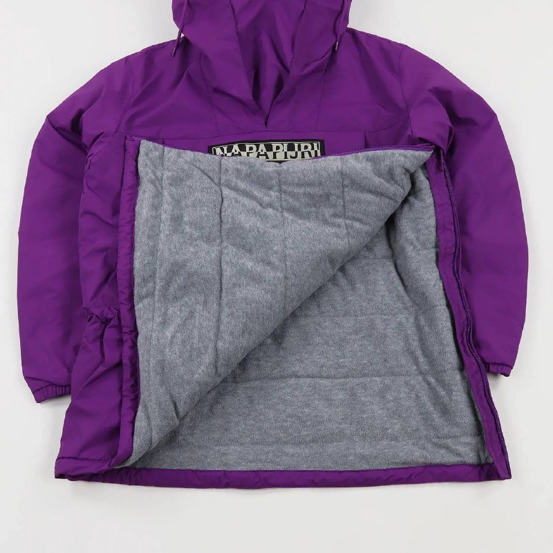 Napapijri Geographic фиолетовый анорак зимний 6