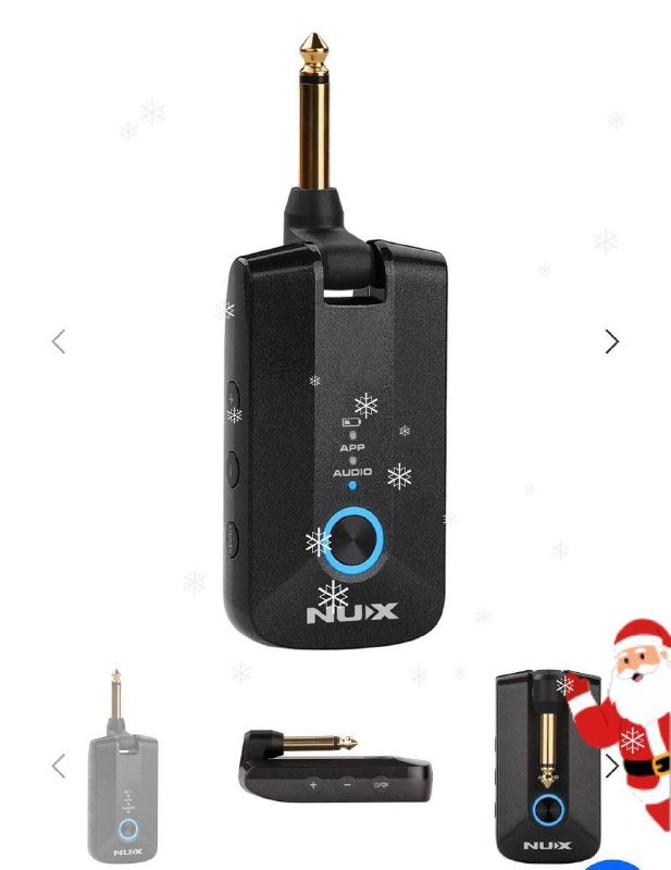 Портативный гитарный процессор NUX Mighty Plug Pro