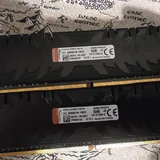 Kingston Fury Beast 16GB DDR4, HyperX Predator 16GB DDR4 2