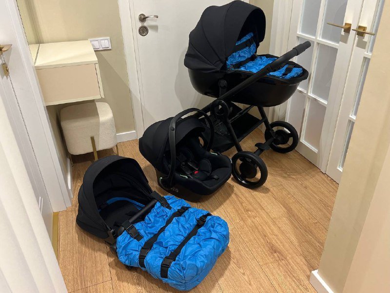 Коляска Anex Quant 2x1 с автокреслом, кенгуру 4