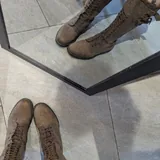 Винтажные кожаные сапоги 1