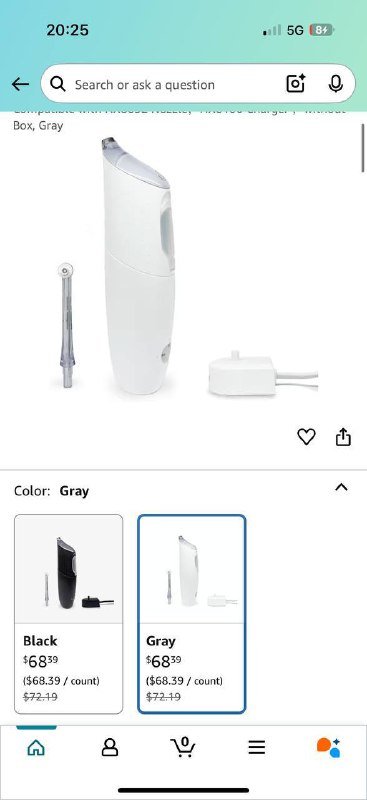 Airfloss Philips Sonicare с двумя насадками 4