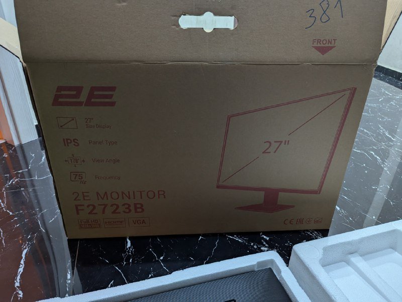 Монитор 2Е 27" Full HD