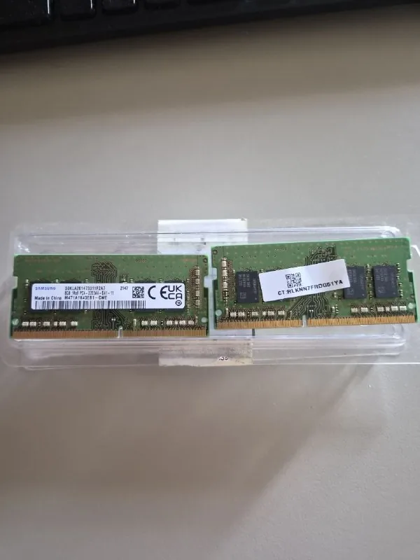KINGSTON Fury Impact 32GB, Samsung 8GB DDR4 SO-DIMM RAM 1