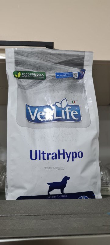 Корм для собак Vet Life UltraHypo