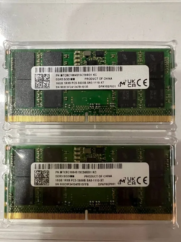 Оперативная память DDR5 SODIMM 32GB