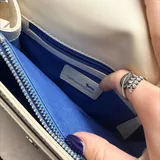 Бежевая кожаная сумка Harmont & Blaine 2