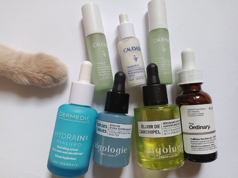 Уход и косметика: сыворотки, SPF, крема, декоративная косметика