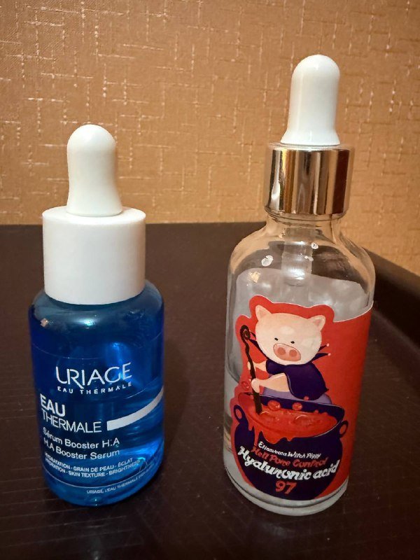 Сыворотка Elizavecca и URIAGE EAU THERMALE Serum Booster