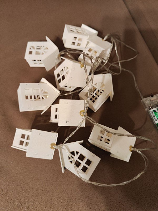 новогодние украшения и гирлянды 2