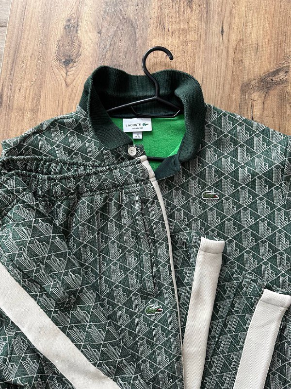 Мужской костюм Lacoste поло и штаны