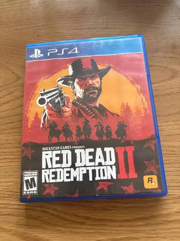 Диски Red Dead Redemption 2, God of War 1