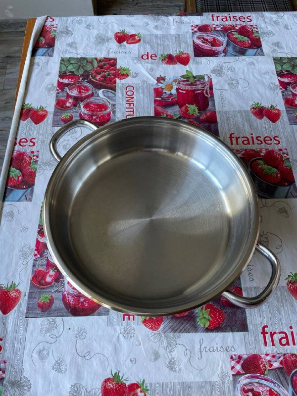 Нержавеющая жаровня с крышкой из Турции 2