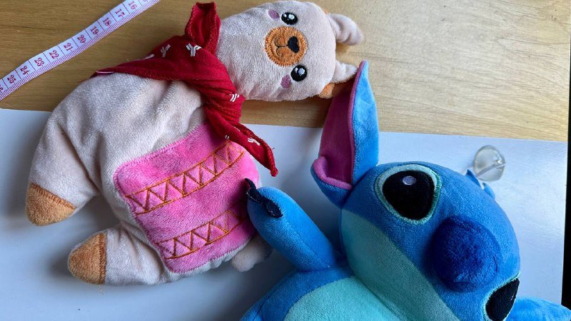 Игрушки Тоторо, Стич, Лама 4