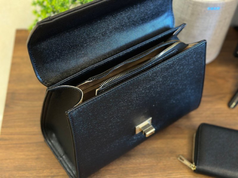 Женская сумка с кошельком и длинным ремешком 2