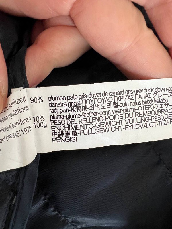 Куртка Zara тёмно-синего цвета размер M 4