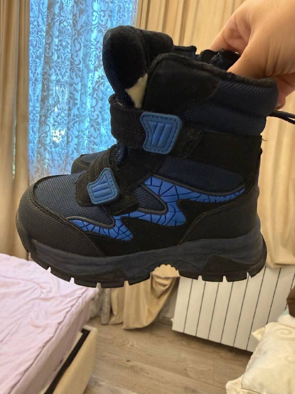 Детские босоножки Crocs, ботинки Nike, зимние ботинки на овчине 5