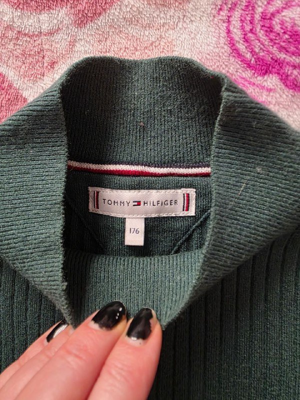 Джемпер Tommy Hilfiger мужской зеленый 5