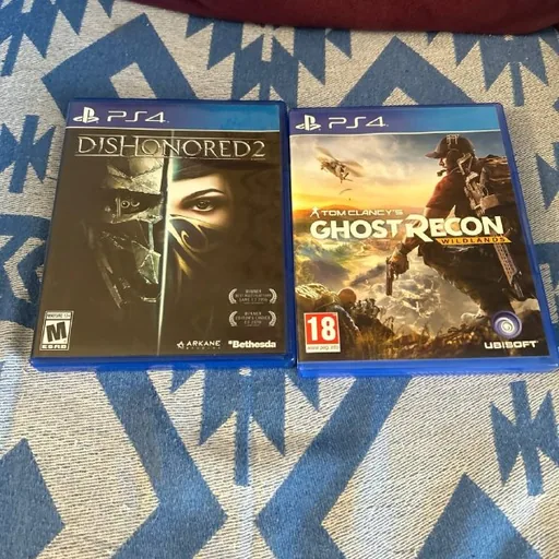 Игры PS4, Ghost Recon Wildlands, Dishonored 2