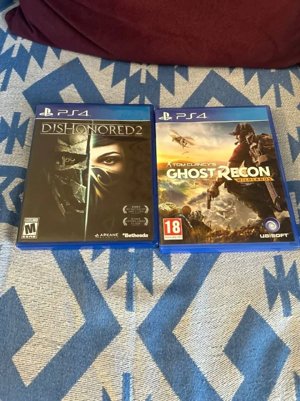 Игры PS4, Ghost Recon Wildlands, Dishonored 2