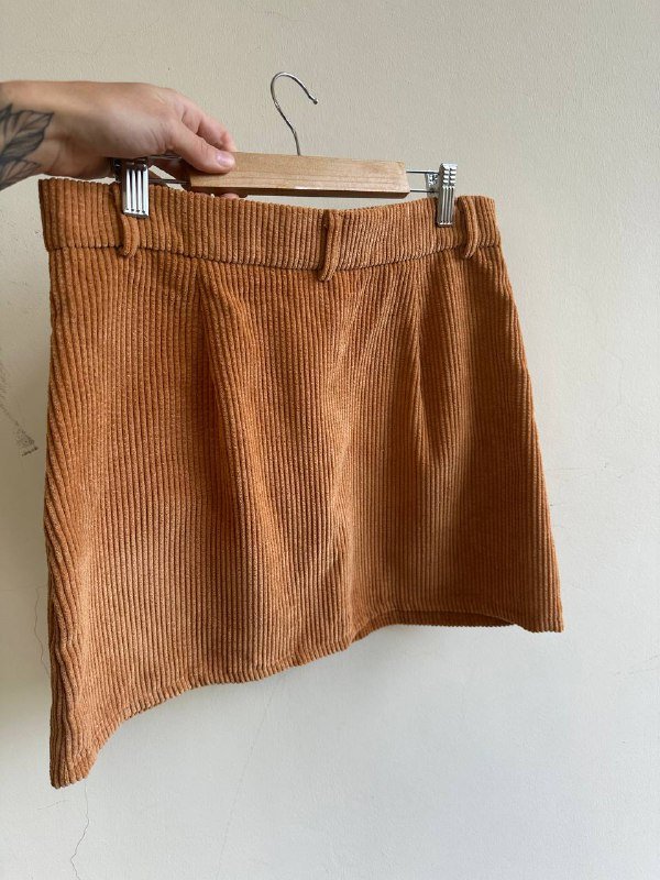 Вельветовая мини-юбка Shein размер М 3