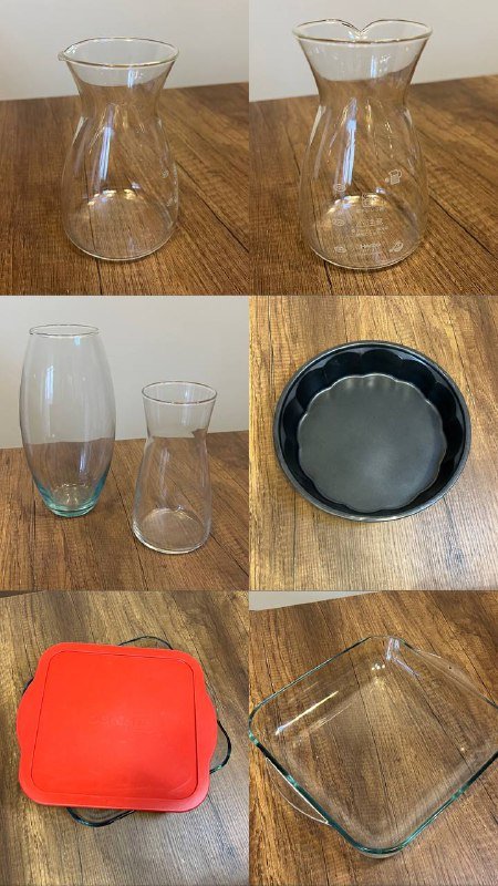 Вазы, емкость для саке, формы для запекания