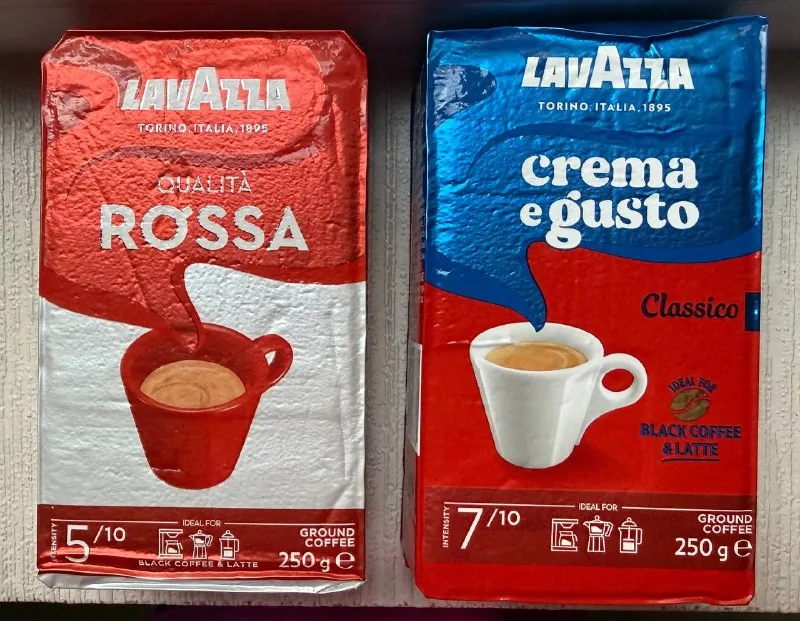 Кофе Lavazza Rossa, Crema e Gusto