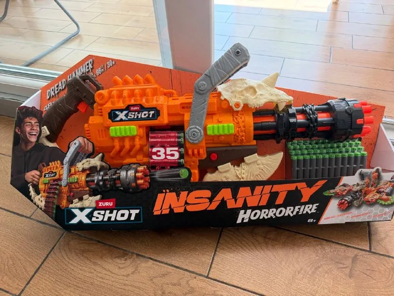 X-Shot Insanity HorrorFire бластер 1