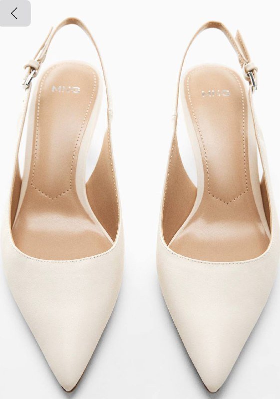Туфли Mango белые женские размер 36 2