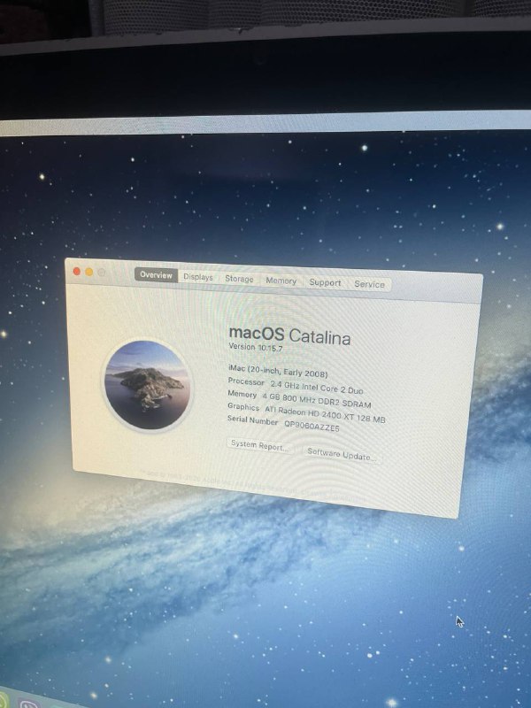 iMac 20-дюймовый 2