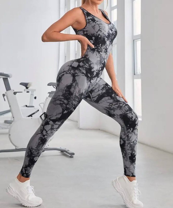 Женский спортивный комбинезон для йоги XS, S 2