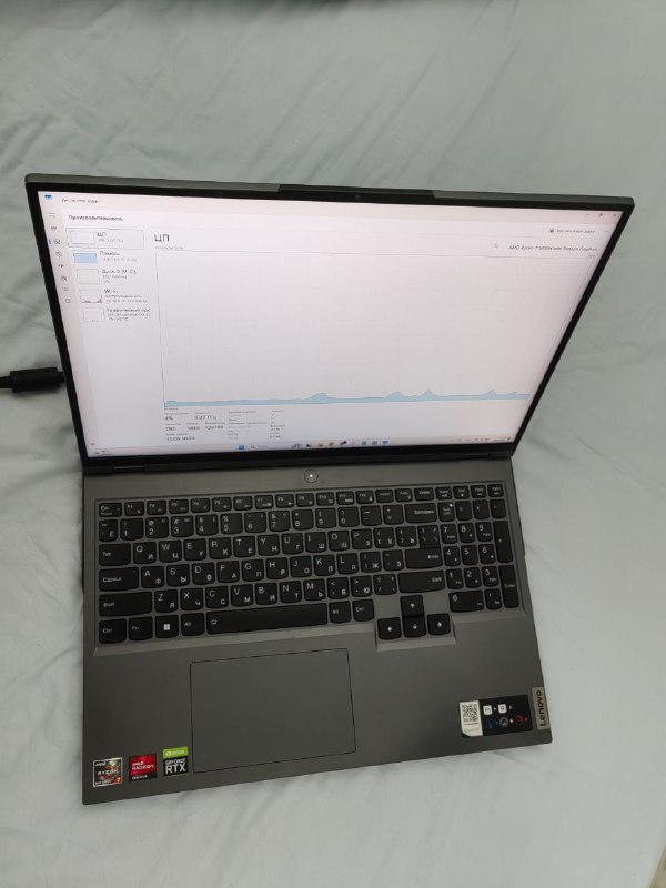 Ноутбук Lenovo legion 5 pro 16ach6h 2