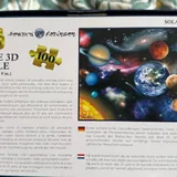 3D пазл Космос, набор для раскрашивания деревянный Космос 2