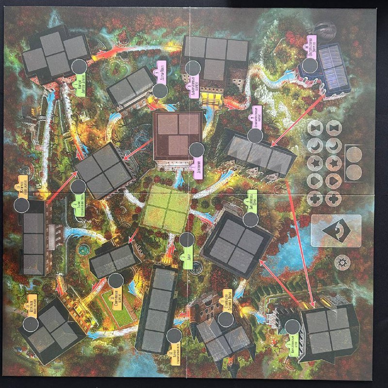 Ужас Аркхэма: последний час настольная игра 2