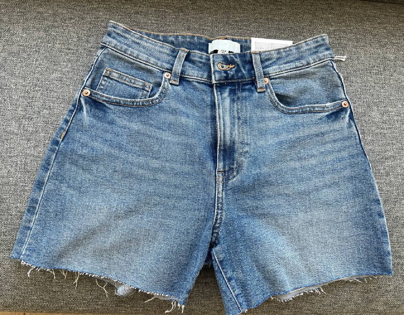 Zara макси платье, H&M джинсовые шорты 7