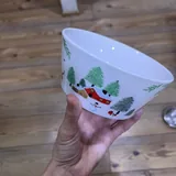 Новогодний раннер, тарелочки и боул 2
