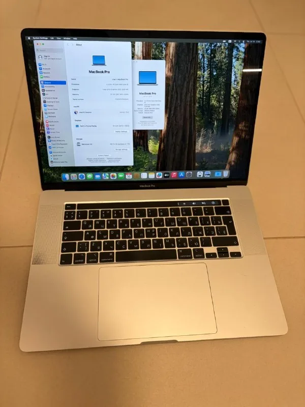 MacBook Pro 16 2019 i9 32GB 1TB SSD 1