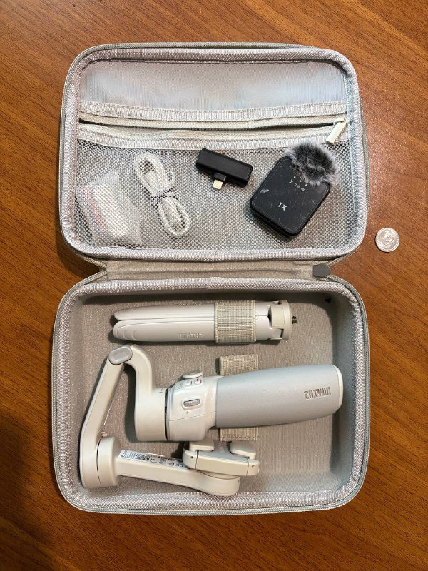 Стабилизатор Zhiyun для смартфона, кейс, микрофон