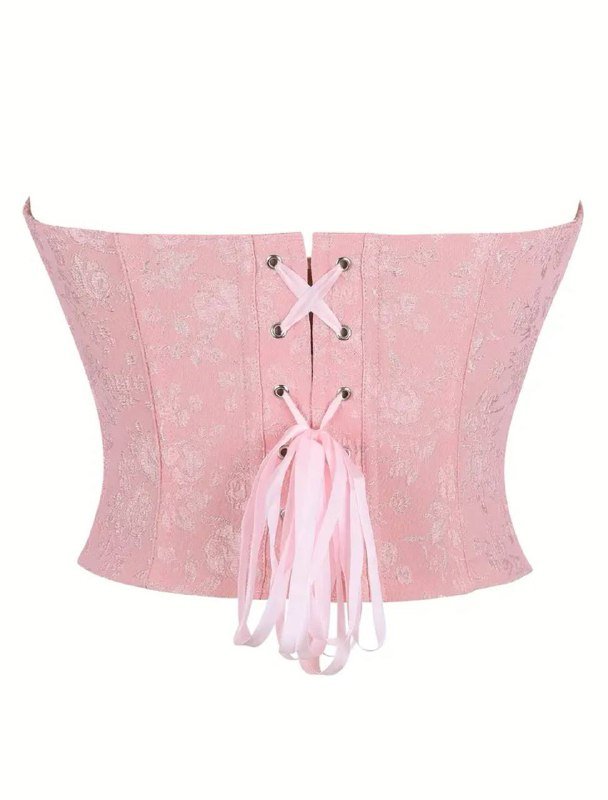 Корсет розовый размер S 2
