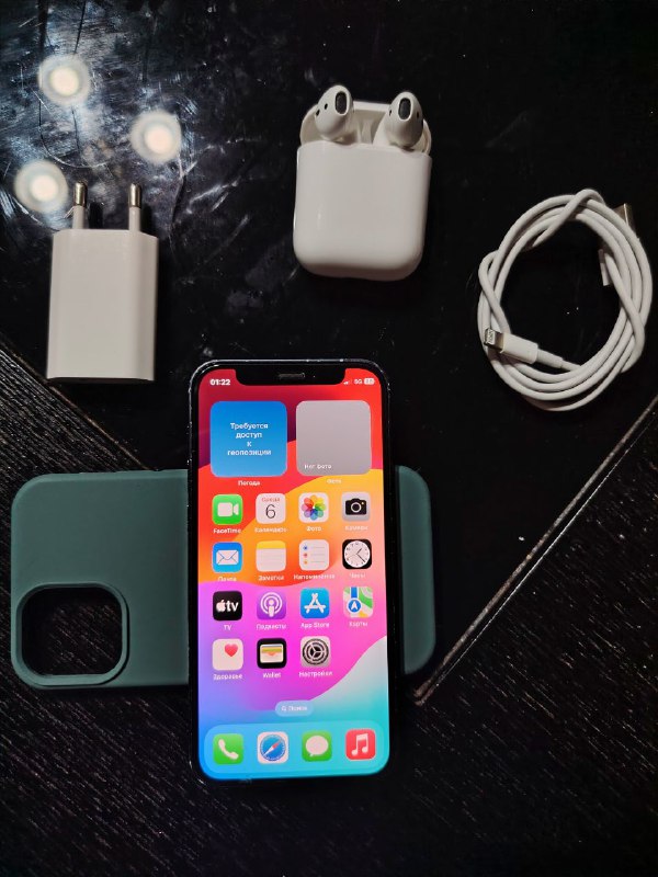 Iphone 12 mini, наушники 5