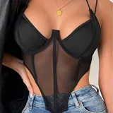 Black top, white top, printed top, leather top, red bodysuit 1