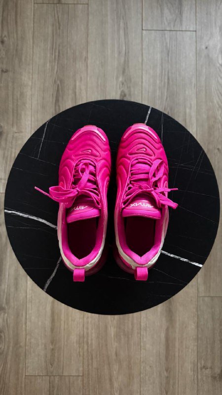 Спортивный бра-топ NEVERLATE, Кроссовки Nike Air Max 720 розовые 8