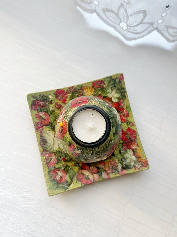 Подсвечник деревянный