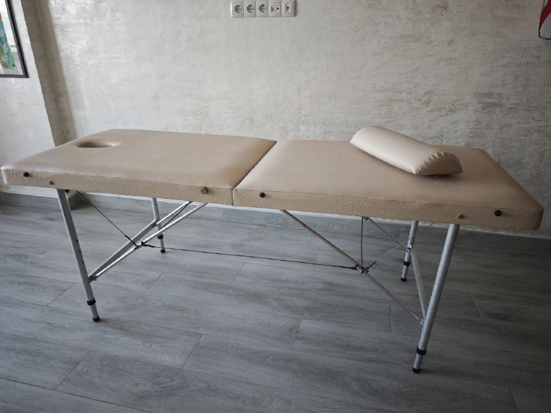 Массажный стол складной регулируемый с сумкой и валиком